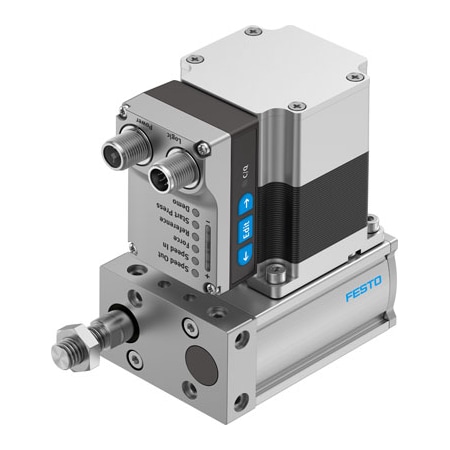 Festo Electric Cylinder Unit EPCE-TB-60-10-FL-MF-ST-M-H1-PLK-AA EPCE-TB-60-10-FL-MF-ST-M-H1-PLK-AA